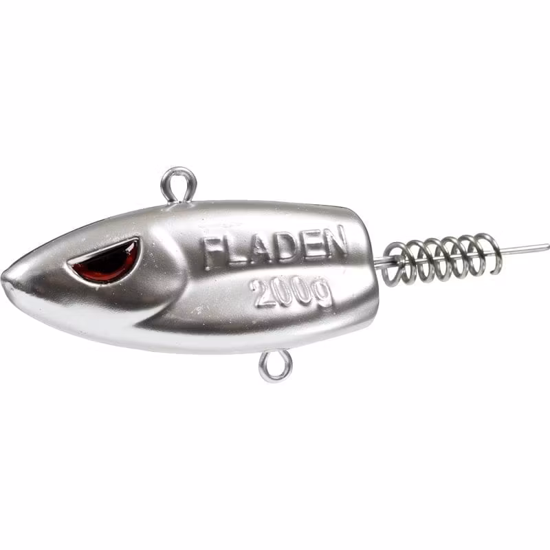 Jig head with bait screw Silver