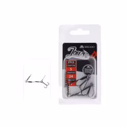 Mikado Jaws Screw and Soft Lure Pin (Stinger) - 5cm x 24kg -2st