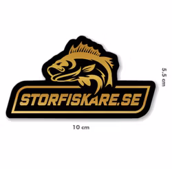 Sticker Storfiskare.se 5.5 x 10 cm