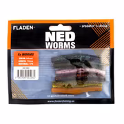 Fladen NED worm 6p / 7cm Mix