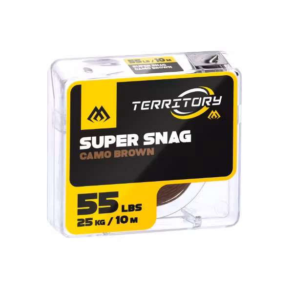 Mikado Braid Hooklink - Super Snag - Camo Brown