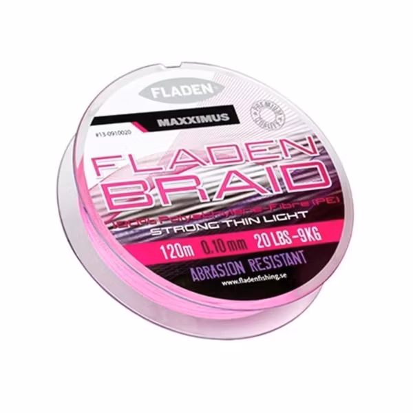 Fladen Maxximus Pinkbraid 250m 0.20mm / 18kg