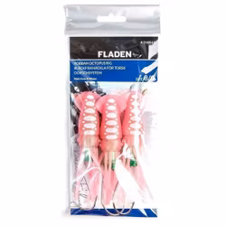 Robban Octopus pink/white 3-Hooks 8/0 -10cm