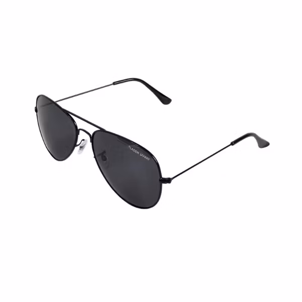 Polarized sunglasses Focus black frame grey lens