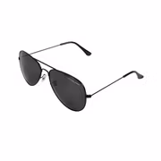 Polarized sunglasses Focus black frame grey lens