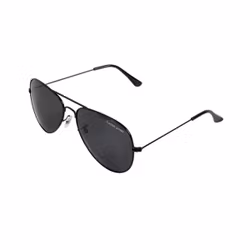 Polarized sunglasses Focus black frame grey lens