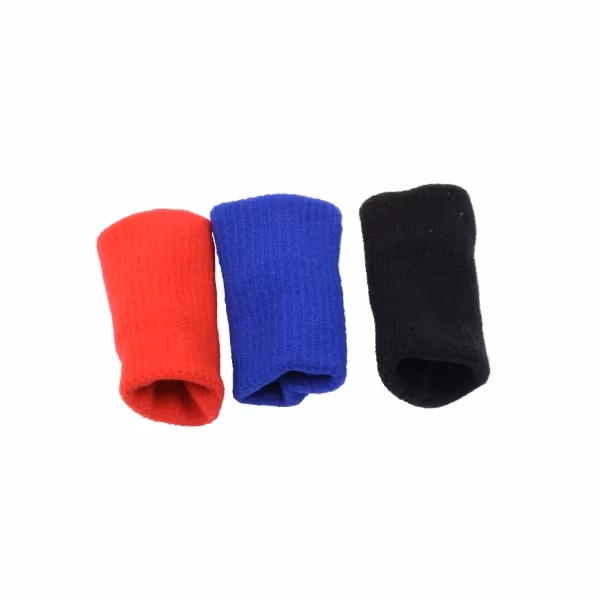 Fingerskydd Rosa / Blå / Svart 3p