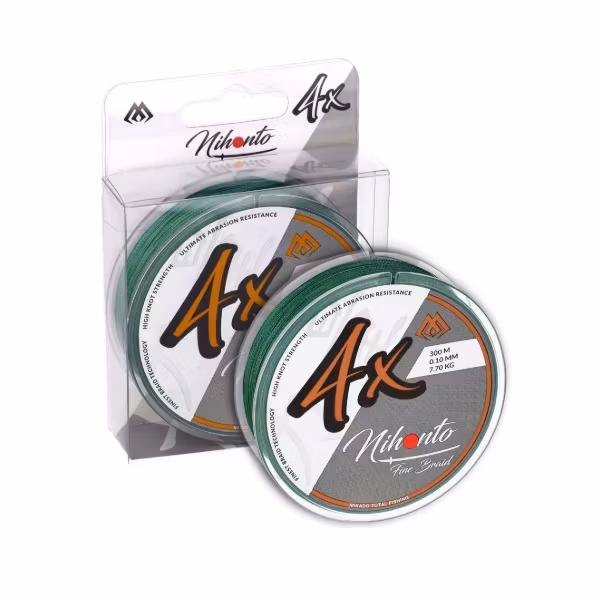 Mikado Flätlina - Nihonto Fine Braid Green 300m