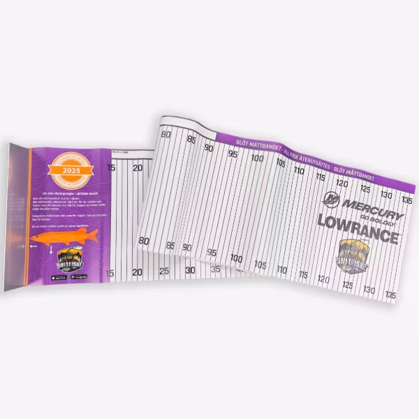 Måttband Skitfiske app