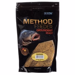 Jaxon Method Feeder Ready-To-Use Banan 750g