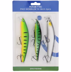Kinetic Pike Wobbler 13-16cm / 3pcs