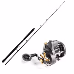Kveite 30-50 lbs 180cm + Warbird LC3000 w Linecounter