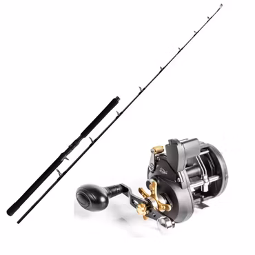 Kveite 30-50 lbs 180cm + Warbird LC3000 w Linecounter