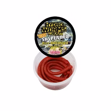 Hydro Worms Trout - Suspended Red