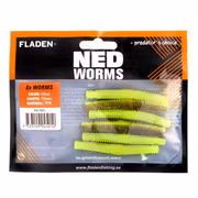 Fladen NED worm 6p / 7cm