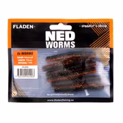 Fladen NED worm 6p / 7cm