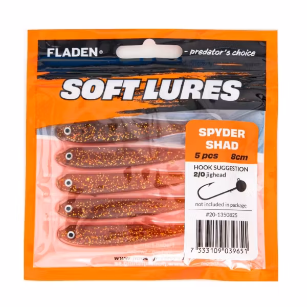 Fladen Guddi Shad 5pack 8cm / 6g