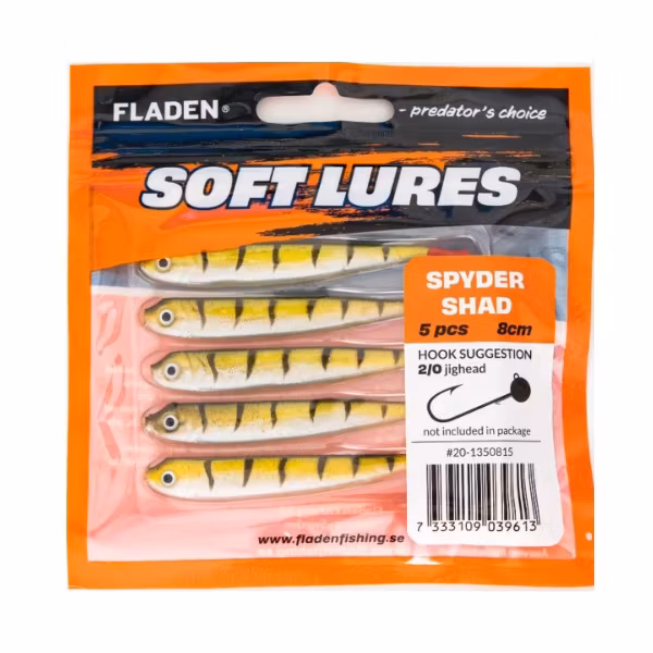 Fladen Guddi Shad 5pack 8cm / 6g