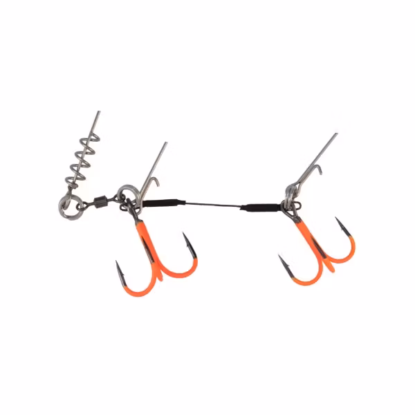 Mikado Jaws Titanium UV Double Evo Stinger - 25kg - 1/0