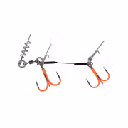 Mikado Jaws Titanium UV Double Evo Stinger - 25kg - 1/0