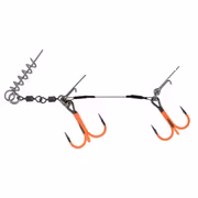 Mikado Jaws Titanium UV Double Evo Stinger - 30kg - 2/0, 1/0