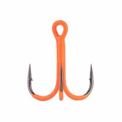 Mikado Jaws - Treble Hook UV Orange - 6st