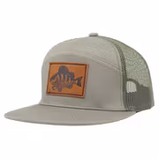 Hurricane Leather Patch Perch 7-panel Truckerkeps