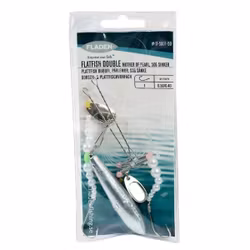 Plattfisk Dubbel Pärlemor Stl1 50g