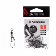 Mikado Roller Swivel w Fastlock Snap - 5pcs