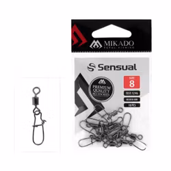 Mikado Roller Swivel w Fastlock Snap - 5pcs
