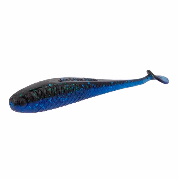 Mikado M-Craft Baby Shad 7.5cm - Blue Black 5pcs