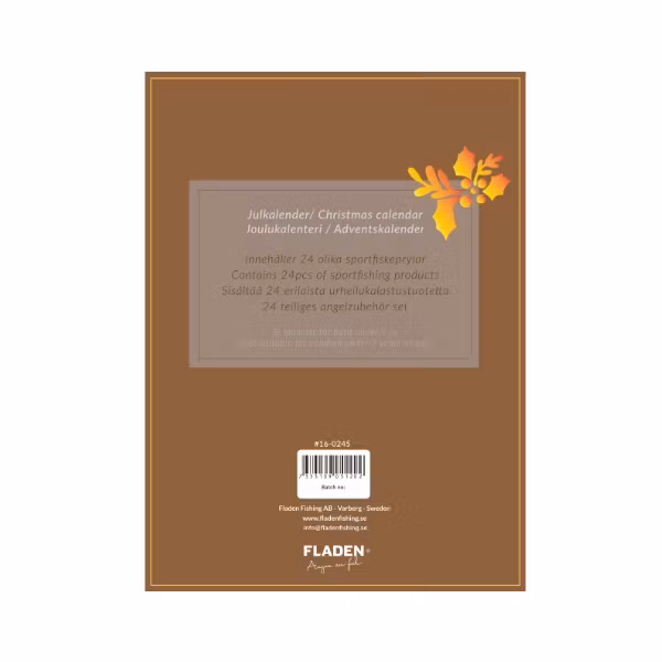 Fladen Julkalender Premium 5.0