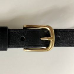 Bälte Enkel 25 mm i Oxhud