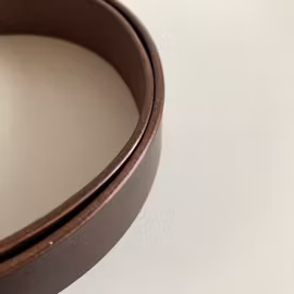 Bälte Dubbel 25 mm i Butteroläder