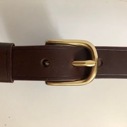 Bälte Enkel 29 mm i Butteroläder