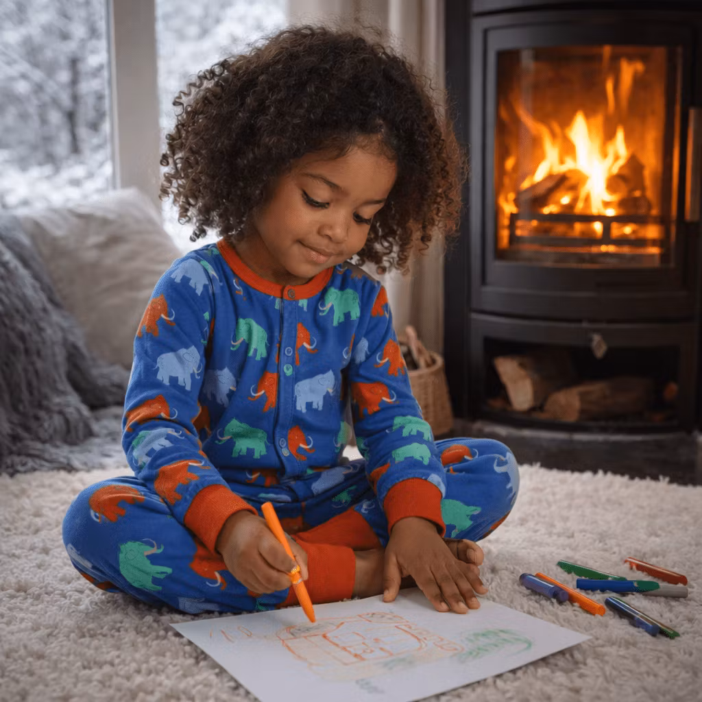 25% på mysiga pyjamasar till barnen