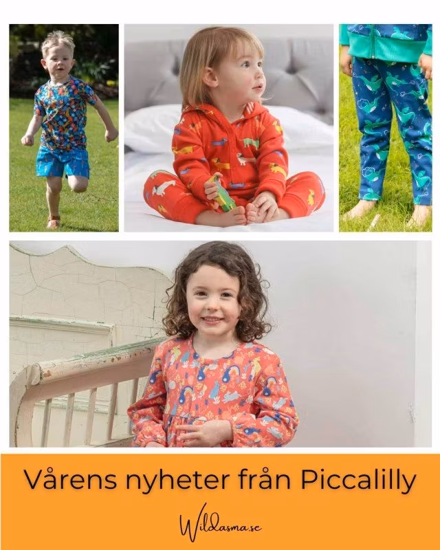 🌸 Vårens Färgglada Mode till Barnen Från Piccalilly