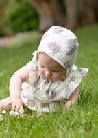 Babymössa bonnet - Blad - 4-12mån