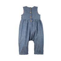 Byxdress för barn - Deminblå 86-116cl Pure Pure Bauer