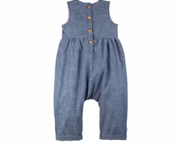 Byxdress för barn - Deminblå 86-116cl Pure Pure Bauer