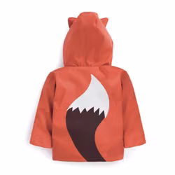 Regnjacka för barn orange - Räv -92-116cl