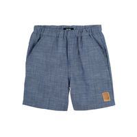 Shorts kortbyxor barn Deminblå 122cl eko bomull
