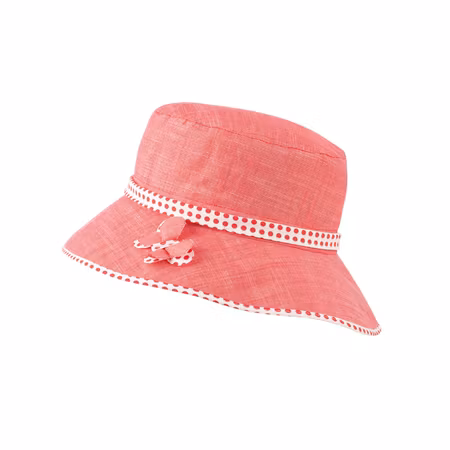 Solhatt till barn - Vallmoröd 1-3år UV skydd