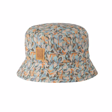 Solhatt Fiskarhatt till barn - Mönstrad - 2-10år UV skydd