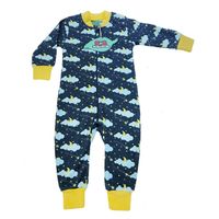 Pyjamas för baby 0-6mån eko bomull Slugs and Snails