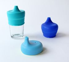 SipSnap TOT pipmugg för baby silikon- Blue Quench