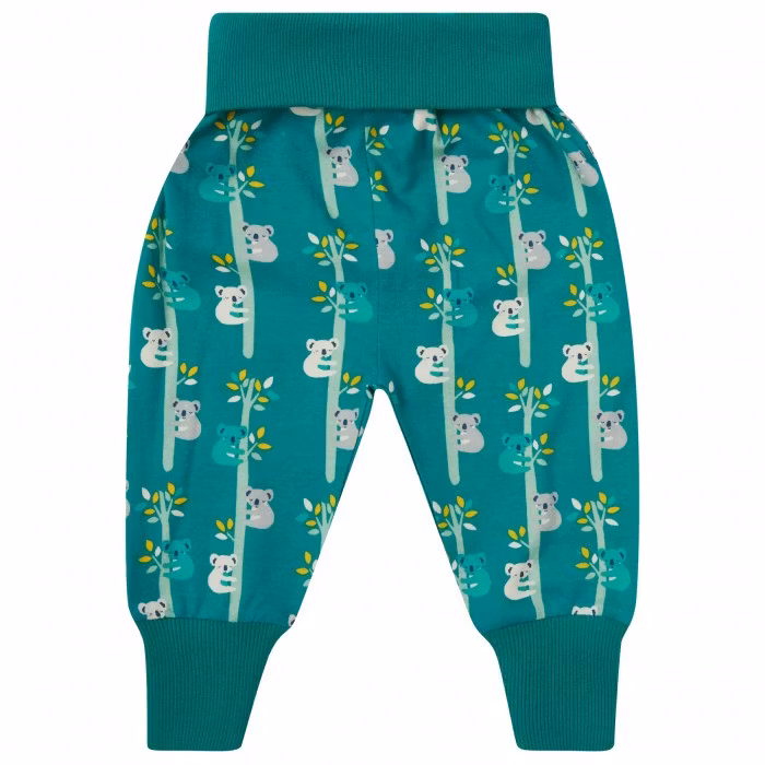 superbekväma pull-up babybyxor med ett underbart koala-print, Gröna
