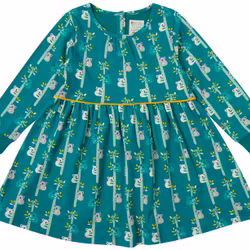 Barn klänning ekologisk bomull - Koala 7-8år Piccalilly