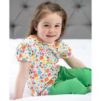 T-shirt barn ekologisk bomull - Regnbågsäng 1-5år