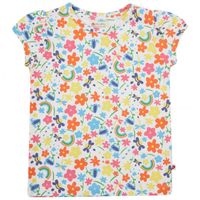 T-shirt barn ekologisk bomull - Regnbågsäng 1-5år